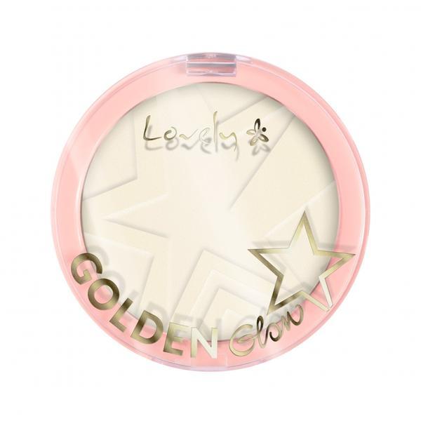 Pudra compacta Lovely Golden Glow New Edition 01, 10 g