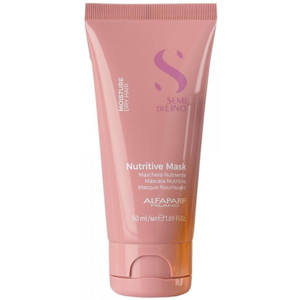 Masca hidratanta pentru par uscat - alfaparf milano semi di lino moisture nutritive mask, 50ml