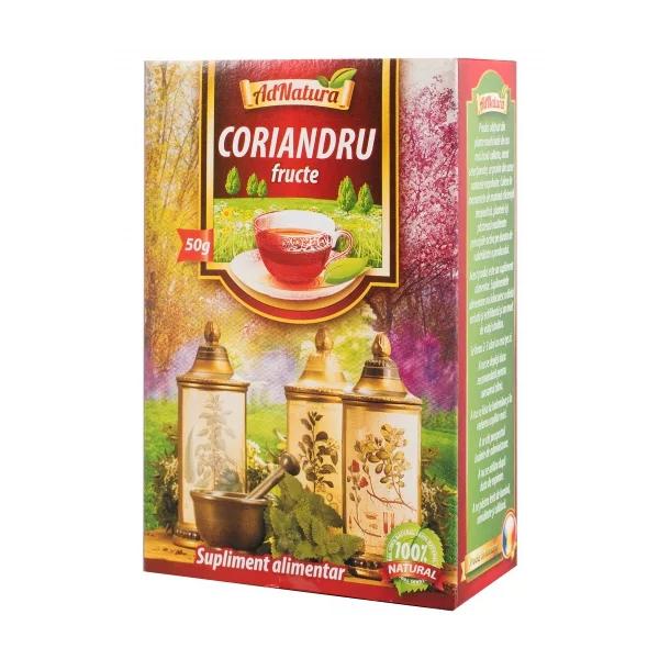 Ceai de coriandru adnatura, 50 g
