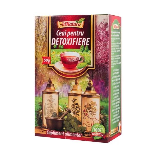 Ceai pentru Detoxifiere AdNatura, 50 g