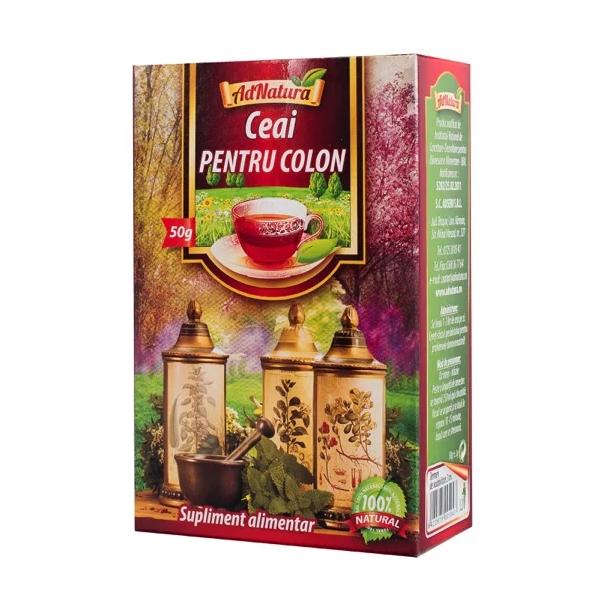 Ceai pentru Colon AdNatura, 50 g
