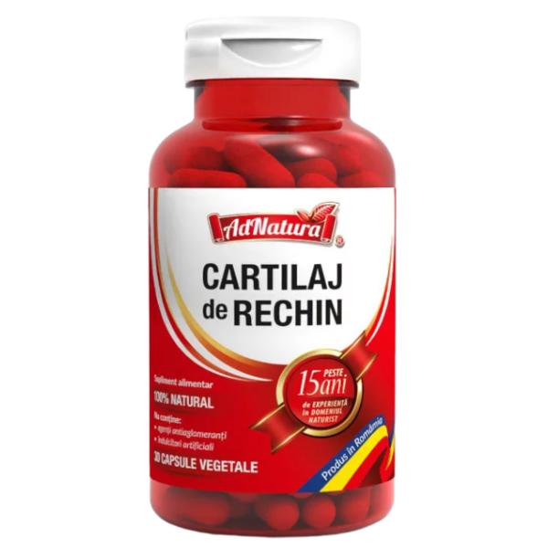 Cartilaj de Rechin AdNatura, 60 capsule