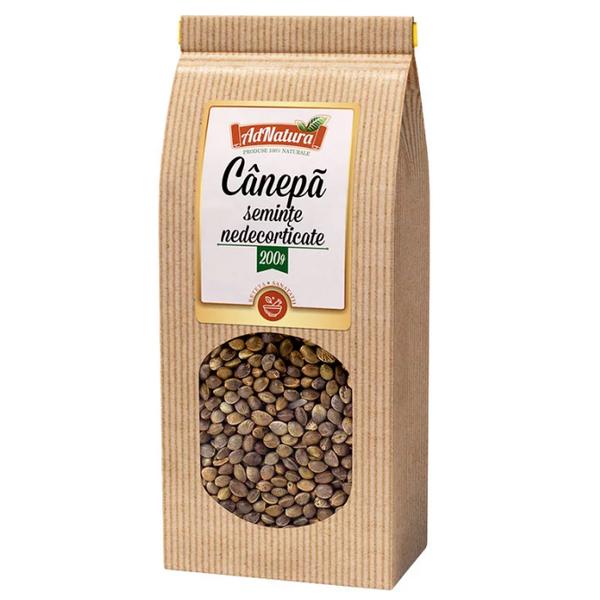 Seminte de Canepa Nedecorticate AdNatura, 200 g