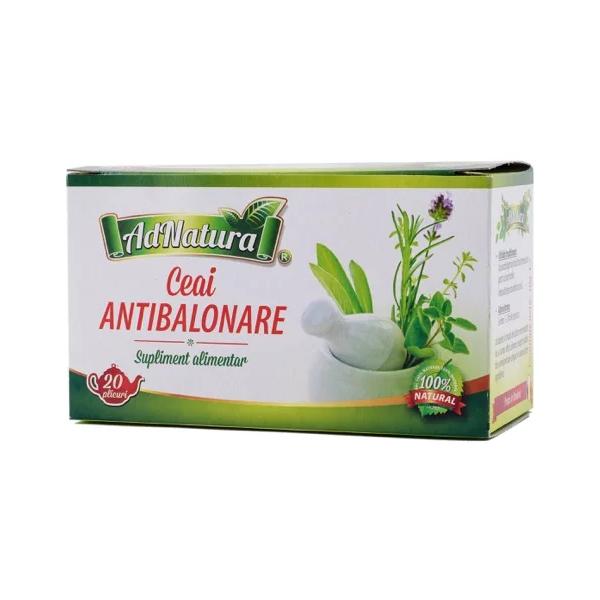 Ceai Antibalonare AdNatura, 20 buc