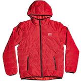 Geaca barbati DC Shoes Turner Puffer Hooded ADYJK03090-RQR0, L, Rosu