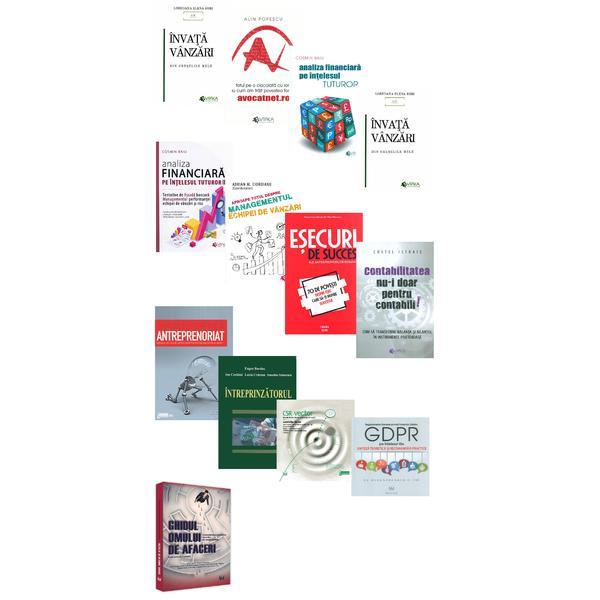 Kit MBA. 13 carti de educatie antreprenoriala, editura Evrika