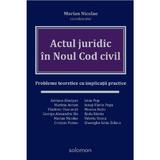 Actul juridic in Noul Cod Civil - Marian Nicolae, editura Solomon