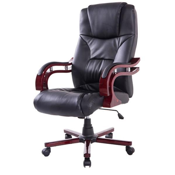Scaun directorial, ergonomic, negru, 921-015bk - homcom