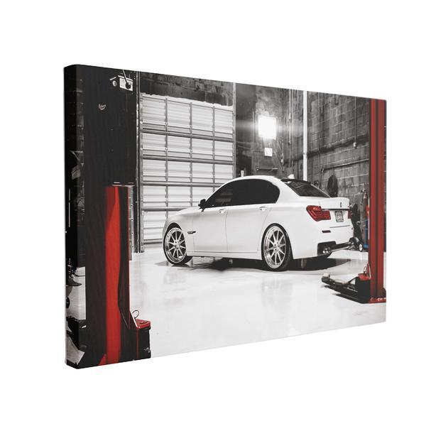 Tablou canvas bmw 7 series, 70 x 100 cm, 100% bumbac