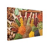 Tablou Canvas Spice & Herbs, 60 x 90 cm, 100% Poliester