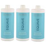 Pachet 3 x Sampon Micelar - Revlon Professional Equave Instant Detangling Shampoo, 1000 ml