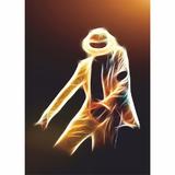 Tablou Canvas Michael Jackson's Spirit, 50 x 70 cm, 100% Bumbac