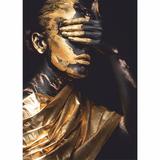 Tablou Canvas Golden Cover, 60 x 90 cm, 100% Bumbac