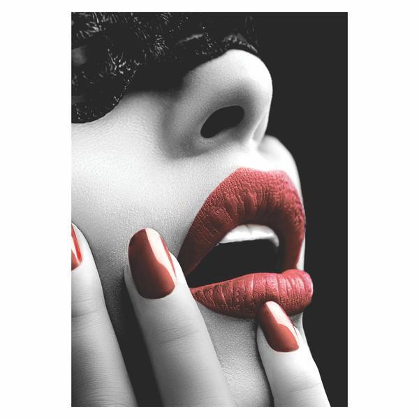 Tablou canvas red desire, 70 x 100 cm, 100% poliester