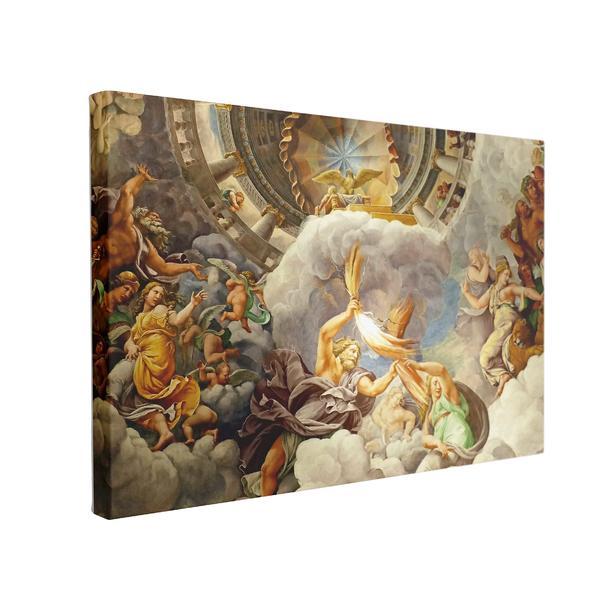 Tablou canvas mitologia greaca, 60 x 90 cm, 100% bumbac