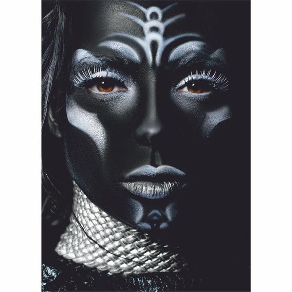 Tablou canvas woman portrait, 70 x 100 cm, 100% bumbac