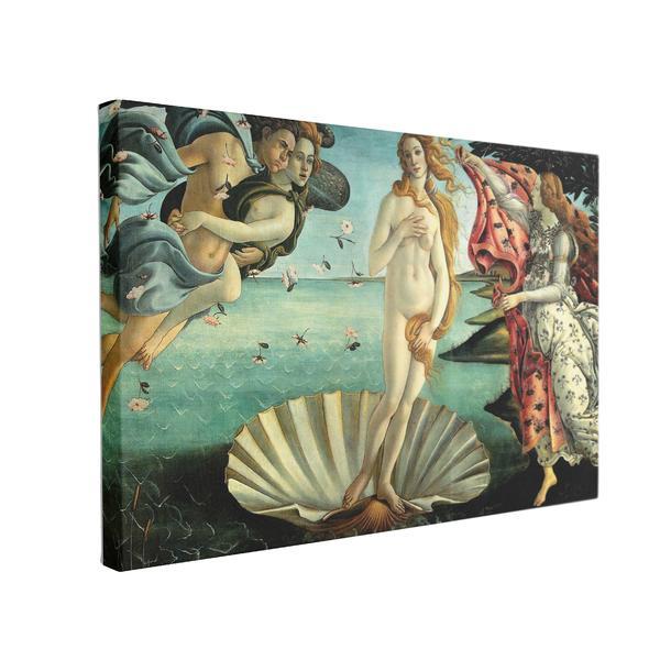Tablou Canvas Birth of Venus, 50 x 70 cm, 100% Bumbac