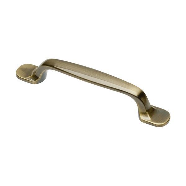 Maner vintage pentru mobilier, finisaj alama periata l: 131mm - maxdeco