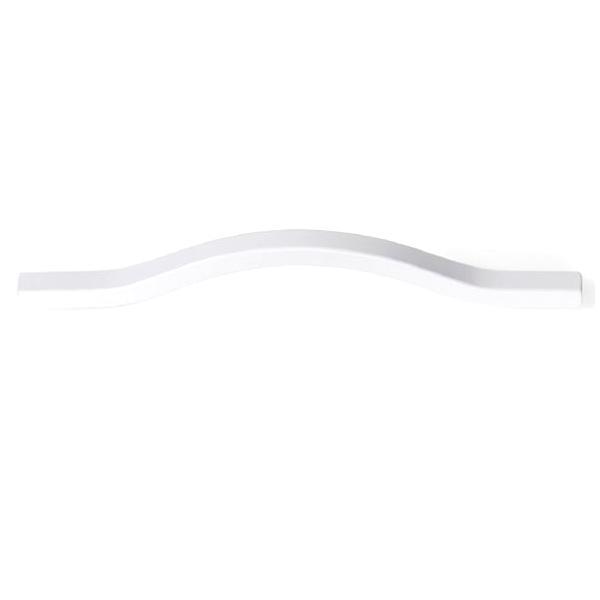 Maner pentru mobila brave alb mat, l= 160 mm - viefe