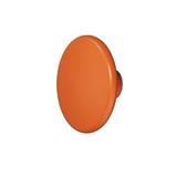 Buton rotund portocaliu pentru mobilier copii - Maxdeco