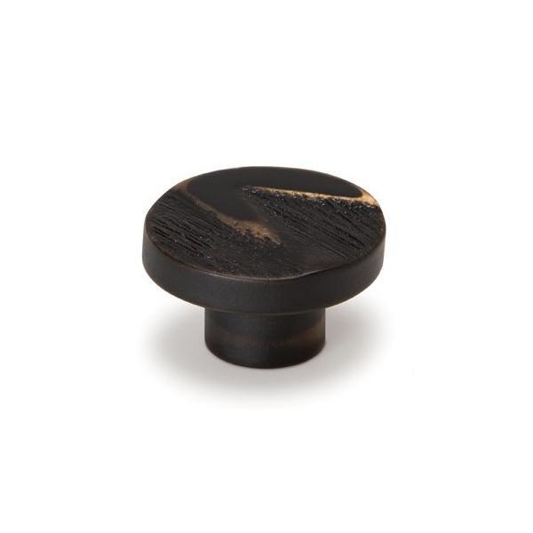 Buton pentru mobilier leaf negru mat - viefe