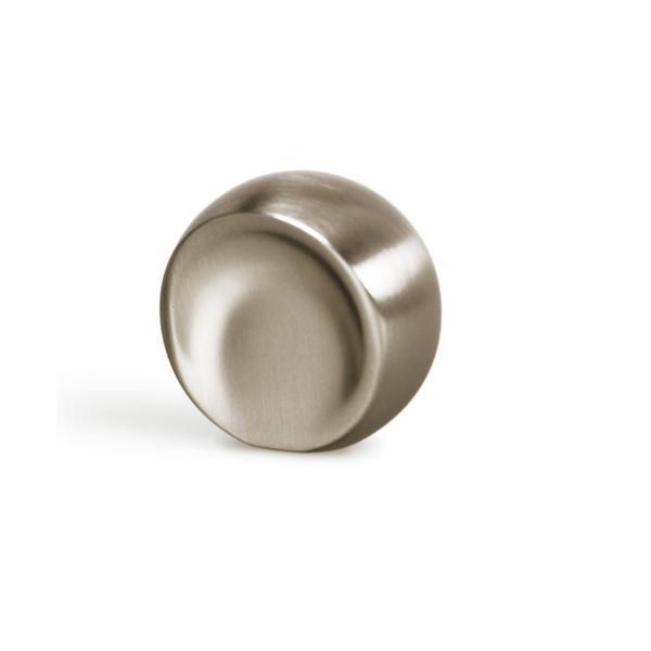 Buton pentru mobilier ball nichel periat d:29.5 mm - viefe