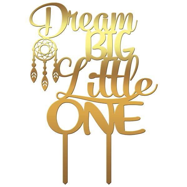 Topper tort - dream big little one - tomvalk