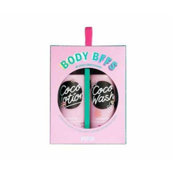 Set cadou victoria's secret, duo coco, body lotion 88 ml + body wash 88 ml