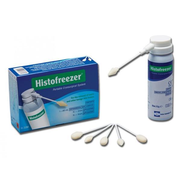 Histofreezer H-30, 1 cut/set contine 1 fl x 80 ml/ fl, 30 aplicatoare mixte (15 x 2 mm si 15 x 5 mm) 15 imagine pret reduceri