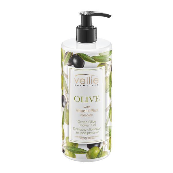 Gel de dus cu ulei de masline, vellie, 400 ml 