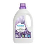 Detergent bio lichid rufe albe si color lavanda Sodasan 1.5l