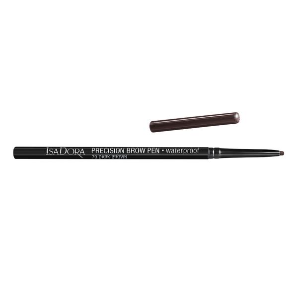 Creion Contur Sprancene – Precision Brow Pen Waterproof Isadora, numarul 70 Dark Brown