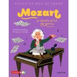 Povestea mea de seara: Mozart si destinul lui de geniu - Christine Palluy, Prisca Le Tande, editura Niculescu