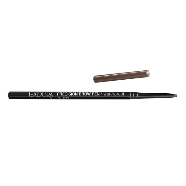 Creion Contur Sprancene – Precision Brow Pen Waterproof Isadora, numarul 74 Taupe Brow imagine noua