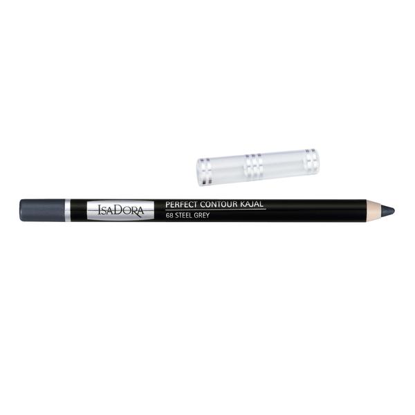 Creion Contur de Ochi – Perfect Contour Kajal Isadora, numarul 68 Steel Grey esteto.ro Creioane Dermatograf