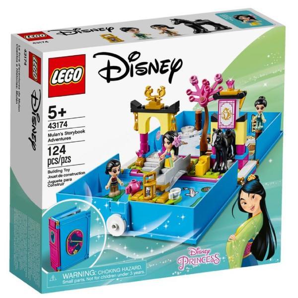 LEGO Disney Princess - aventuri din cartea de povesti cu mulan 5 ani+ (43174)