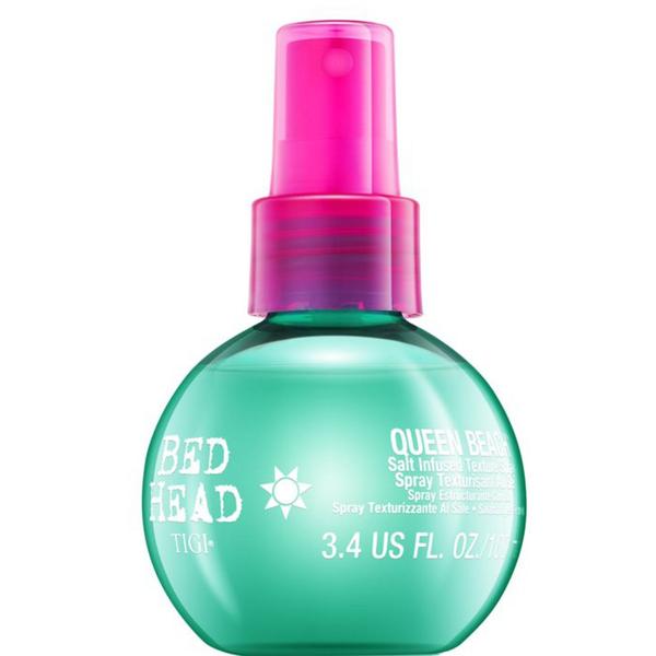 Spay de texturare pentru par cu infuzie de apa de mare - spray tigi queen beach salt infused texture spray, 100 ml