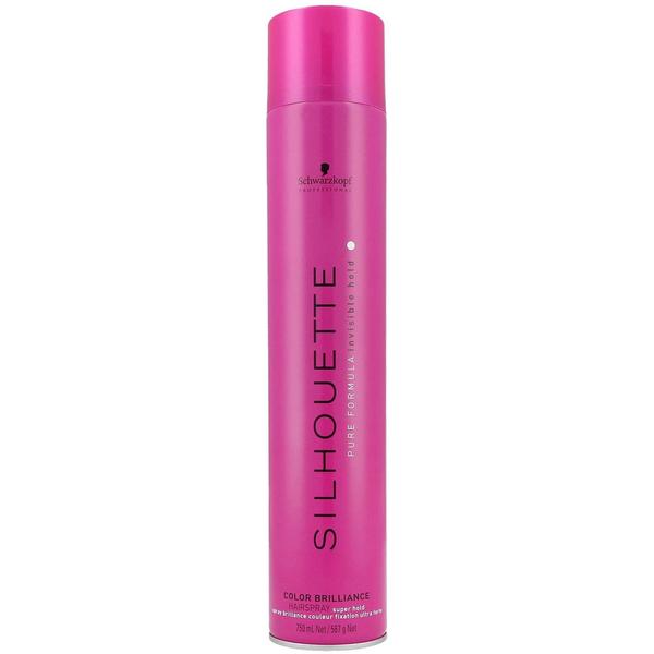 Fixativ pentru Par Vopsit - Schwarzkopf Professional Silhouette Color Brilliance Hairspray Super Hold, 750 ml