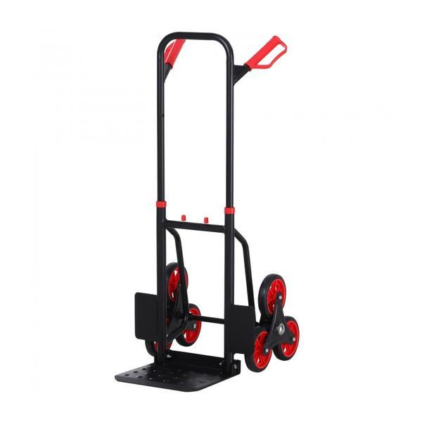 Carucior de transport cu maner reglabil, otel, pliabil - caerus capital