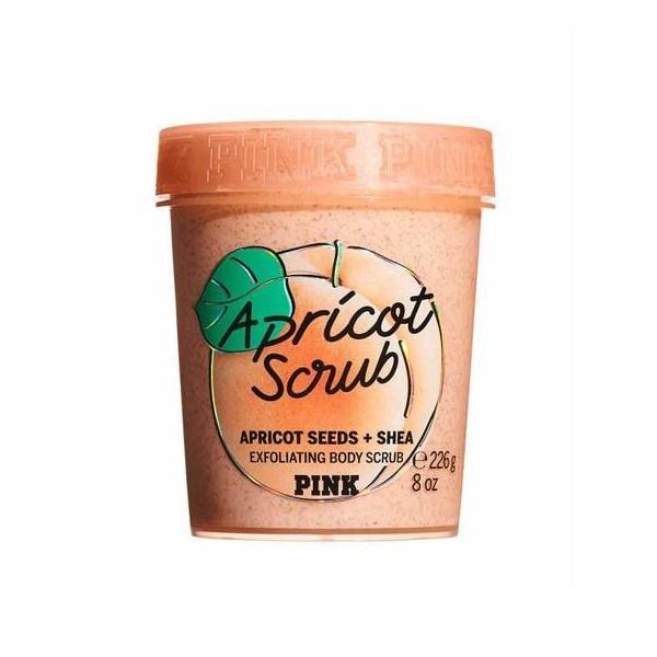 Scrub exfoliant, apricot, pink, victoria's secret, 226g