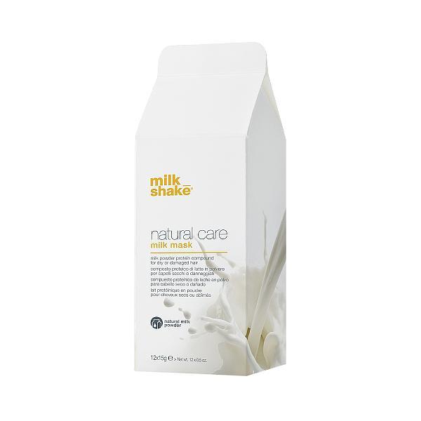 Mască pentru păr, milk shake, natural care active yogurt (12 plicuri x 15 gr)