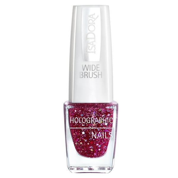 Lac de Unghii – Holographic Nails Isadora 6 ml, nr. 890 Red Rocks