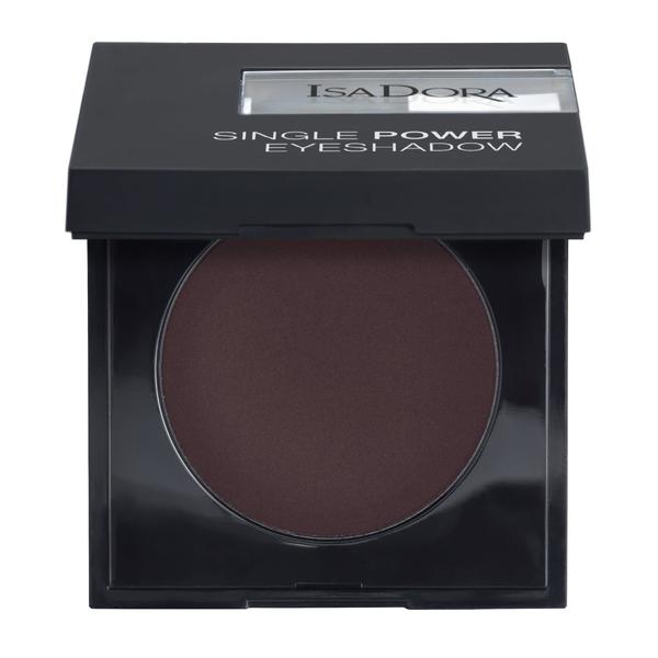 Fard de Pleoape – Single Power Eyeshadow Isadora, nuanta 04 Black Plum BLACK poza noua reduceri 2022