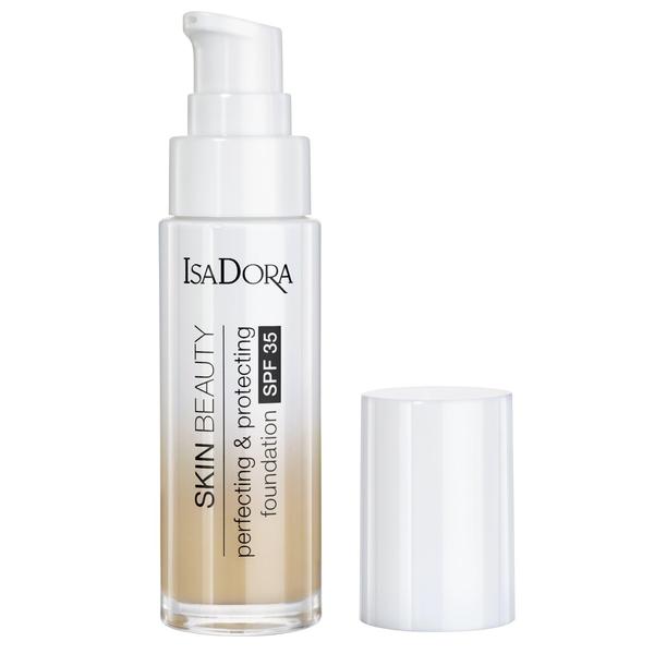 Fond de Ten Protector - Skin Beauty Perfecting & Protecting Foundation SPF 35 Isodora 30 ml, nuanta 05 Light Honey