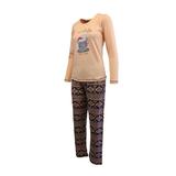 pijama-dama-univers-fashion-bluza-roz-somon-cu-imprimeu-perfect-couple-pantaloni-albastru-cu-imprimeu-etnic-2xl-2.jpg