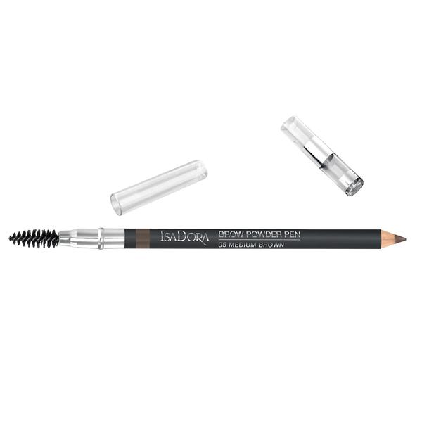 Creion pentru Sprancene - Isadora Brow Powder Pen, nuanta 05 Medium Brown