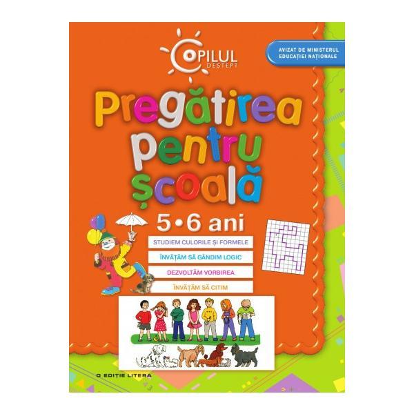 Pregatirea pentru scoala 5-6 Ani Ed.2013, editura Litera