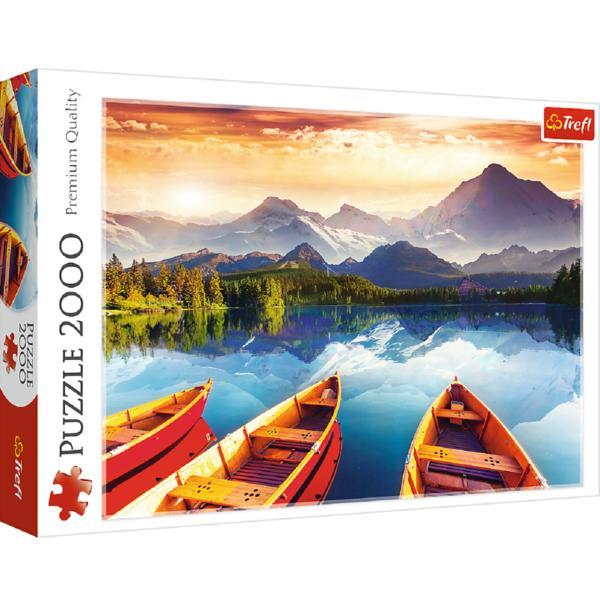 Puzzle 2000 trefl lac montan