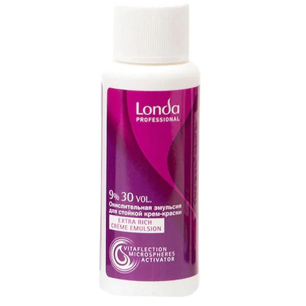Oxidant Permanent 9% - Londa Professional Extra Rich Creme Emulsion 30 vol 60 ml poza