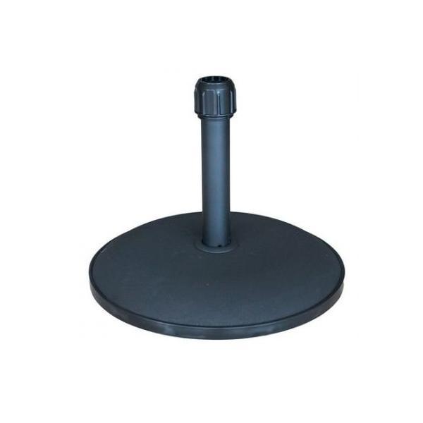 Baza rotunda umbrela soare, culoare neagra, 25kg - kocin